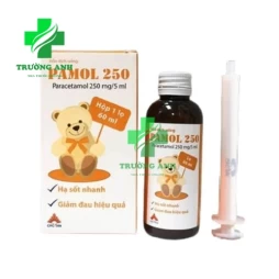 Pamol 250 - Thuốc giảm đau hạ sốt hiệu quả của CPC1 