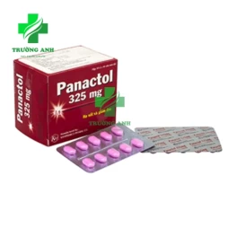 Panactol 325mg - Thuốc giảm đau, hạ sốt tạm thời