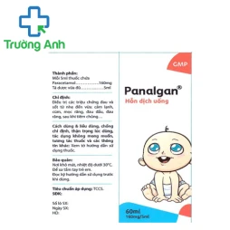 Panalgan (Chai) - Thuốc giảm đau, hạ sốt cho trẻ em 