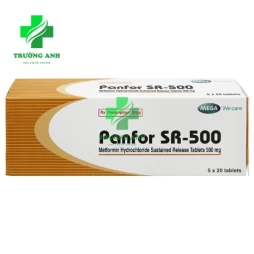 Panfor SR-500 Mega We care - Hỗ trợ điều trị đái tháo đường týp 2
