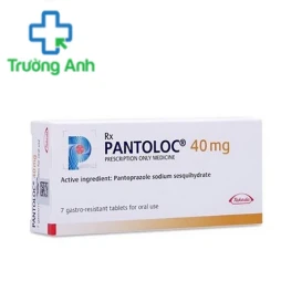 Pantoloc 40mg Tab B/7 - Thuốc điều trị viêm loét dạ dày- tá tràng của Đức