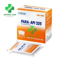 Para-Api 325 - Thuốc điều trị triệu chứng các cơn đau và sốt