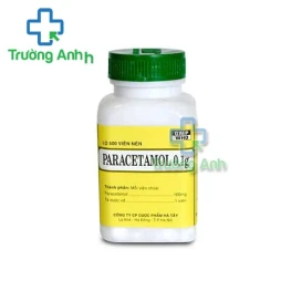 Paracetamol 0,1g Hataphar - Thuốc hạ sốt, giảm đau hiệu quả