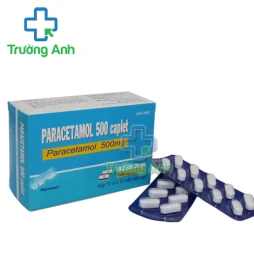 Paracetamol 500 caplet (500 viên nén) - Thuốc giảm đau, hạ sốt