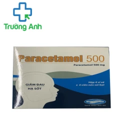 Paracetamol 500 Savipharm - Thuốc hạ sốt giảm đau hiệu quả