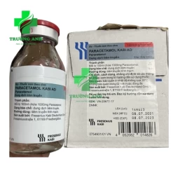 Paracetamol Kabi AD - Thuốc hạ sốt các cơn đau nhẹ và vừa