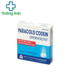 Paracold codein effervescent Mekophar - Giúp giảm, chống viêm hiệu quả
