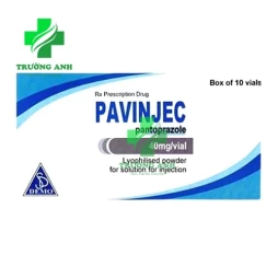 Pavinjec 40mg Demo S.A - Thuốc điều trị loét dạ dày, tá tràng