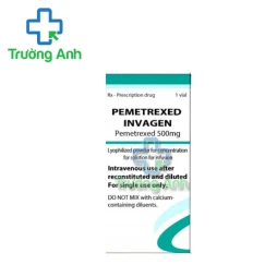 Pemetrexed invagen (Pemetrexed 500mg) - Thuốc trị ung thư phổi