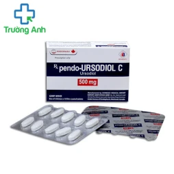 pendo-Ursodiol C 500mg - Thuốc điều trị xơ gan hiệu quả