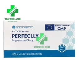 Perfeclly 400mg Farmaprim - Viên đặt âm đạo dọa sảy thai