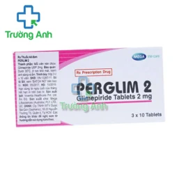 Perglim 4 Mega We care - Điều trị đái tháo đường typ 2 ở người lớn