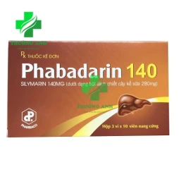 Phabadarin 140 Pharbaco - Hỗ trợ phục hồi chức năng gan