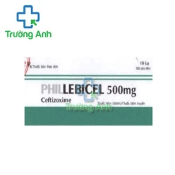Phillebicel 500mg Phil Inter Pharma - Thuốc điều trị nhiễm khuẩn đường tiêm