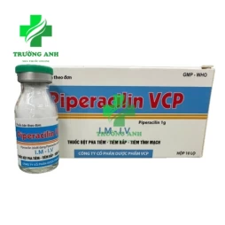 Piperacilin 1g VCP - Thuốc điều trị nhiễm khuẩn hiệu quả 