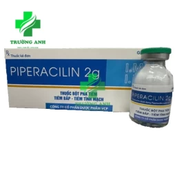 Piperacilin 2g VCP - Thuốc điều trị nhiễm khuẩn nặng hiệu quả