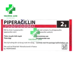 Piperacillin Panpharma 2g - Thuốc điều trị nhiễm khuẩn đường hô hấp