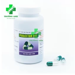 Piracetam 800mg Medipharco - Điều trị triệu chứng chóng mặt  