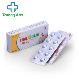 Piroxicam 20mg DOMESCO - Thuốc điều trị kháng viêm giảm đau
