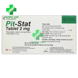 Pit-Stat Tablet 2mg Amvipharm - Thuốc điều trị tăng cholesterol