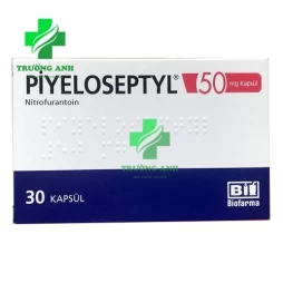 Piyeloseptyl 50mg Kapsul (Nitrofurantoin) - Thuốc trị nhiễm khuẩn