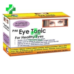 PM Eye tonic - Thuốc hỗ trợ giảm cận thị tiến triển và cận thị thoái