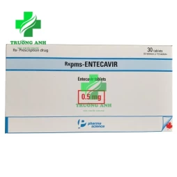 Pms-Entecavir - Thuốc điều trị viêm gan B của Canada