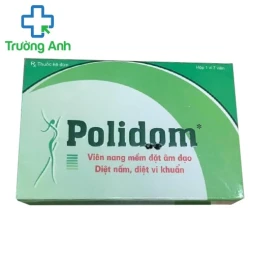 Polidom - Viên đặt  giúp điều trị nấm phụ khoa hiệu quả của Ấn Độ