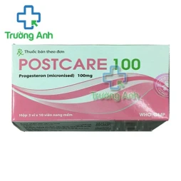 Postcare 100 - Thuốc điều trị rối loạn chức năng sinh dục của TW Mediplantex