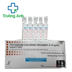 Potassium Chloride Proamp 0,10g/ml - Điều trị thiếu kali của Pháp