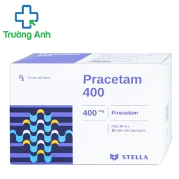 Pracetam 400 - Thuốc điều trị chóng mặt, sa sút trí tuệ hiệu quả