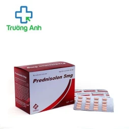 Prednisolon 5mg Vidipha - Dùng điều trị viêm khớp dạng thấp