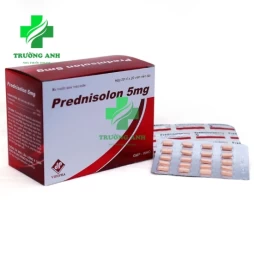 Prednisolon 5mg Vidipha - Dùng điều trị viêm khớp dạng thấp