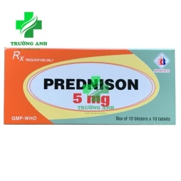 Prednison 5mg Domesco - Thuốc điều trị lupus ban đỏ