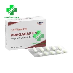 Pregasafe 50mg - Thuốc điều trị đau dây thần kinh của Ấn Độ  