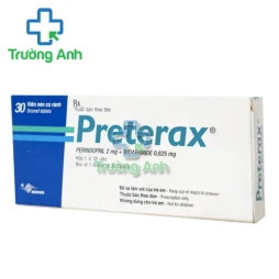 Preterax Servier - Điều trị tăng huyết áp vô căn hiệu quả
