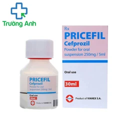 Pricefil siro 60ml - Thuốc điều trị nhiễm khuẩn của Hy Lạp