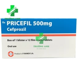 Pricefil 500mg - Điều trị nhiễm khuẩn hiệu quả của Hy Lạp