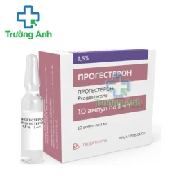 Progesteron 2,5% Biopharma - Thuốc điều trị vô kinh, rong kinh