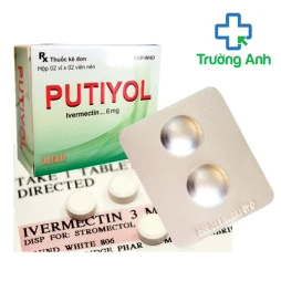 Putiyol 6mg Medisun - Thuốc điều trị giun lươn ở ruột