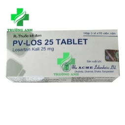 PV-LOS 25 Tablet The Acme - Thuốc điều trị tăng huyết áp