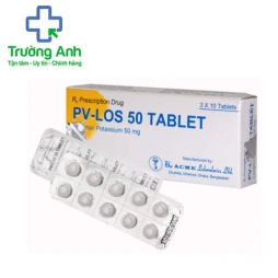 PV-LOS 50 Tablet - Thuốc điều trị suy tim mãn tính của Bangladesh