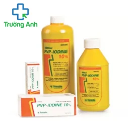 PVP - Iodine 10% Danapha - Thuốc điều trị khuẩn da và niêm mạc