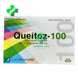 Queitoz-100 - Điều trị tâm thần phân liệt, trầm cảm hiệu quả