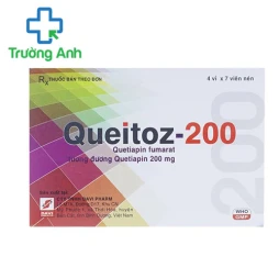 Queitoz-200 - Thuốc điều trị tâm thần phân liệt hiệu quả