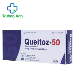 Queitoz 50 Davipharm - Thuốc điều trị bệnh tâm thần, trầm cảm