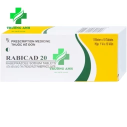 Rabicad 20 Cadila - Thuốc điều trị loét dạ dày, loét tá tràng