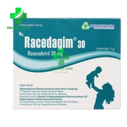 Racedagim 30 - Thuốc điều trị triệu chứng tiêu chảy cấp ở trẻ em
