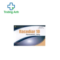 Racediar 10 Medisun - Thuốc điều trị triệu chứng tiêu chảy cấp