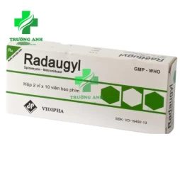 Radaugyl Vidipha - Phòng và điều trị nhiễm trùng răng miệng sau phẫu thuật.